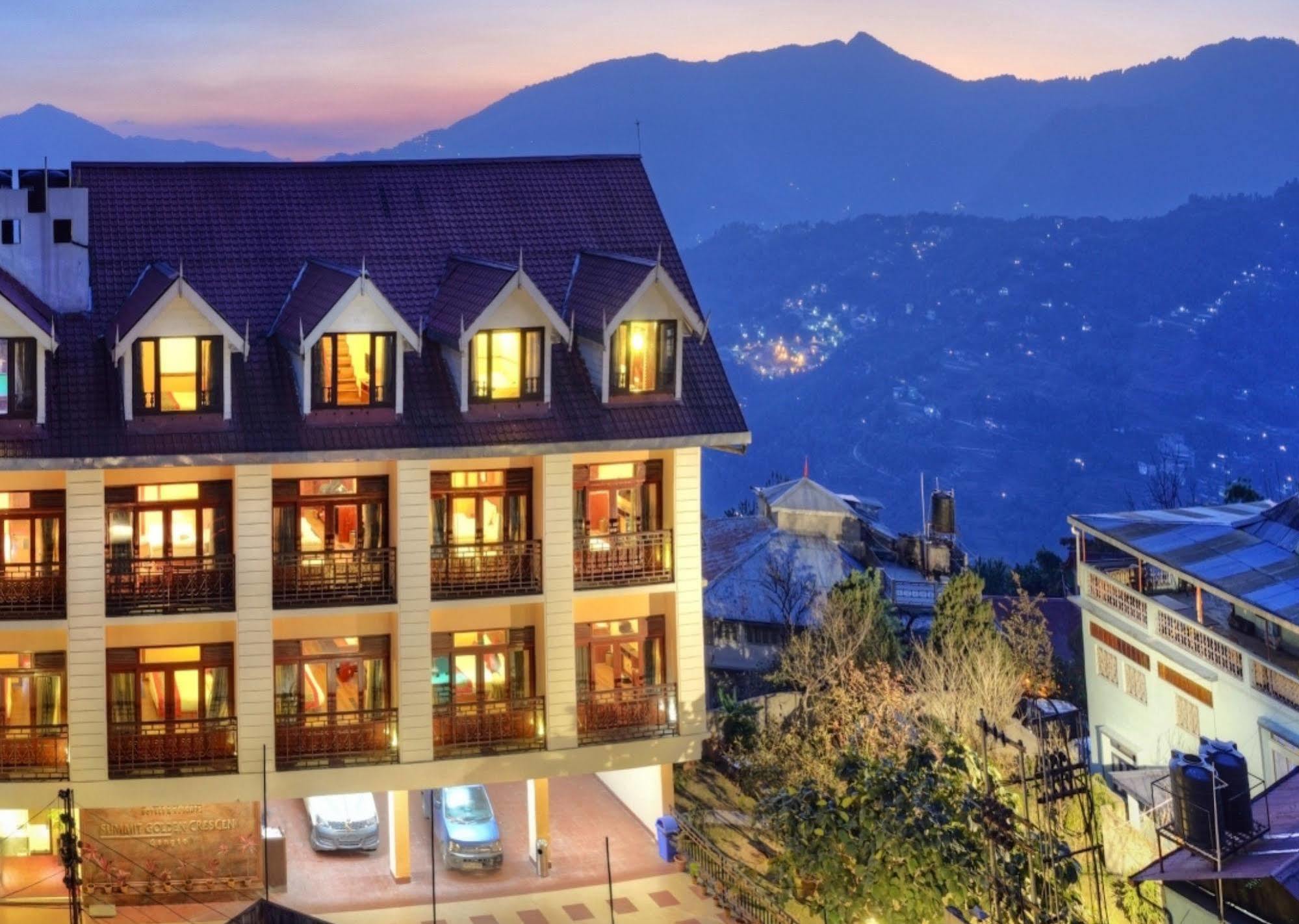 Golden Crescent Resort & Spa Gangtok Eksteriør bilde